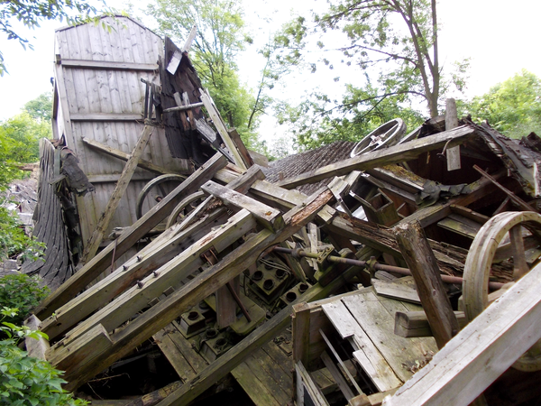 Ruine der zweiten Mühle
