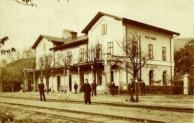 Bahnhof Politz-Sandau (B.N.B)