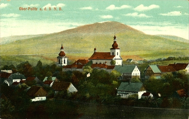 Ortsansicht koloriert