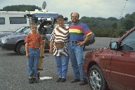 Unsere Familie, noch vor dem grossen Ereignis.